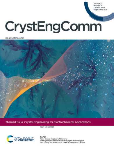 Cover CrystEngComm